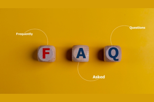FAQ spelled using wooden letter dice depicting questions about Commercial Propane Efficiency Tips