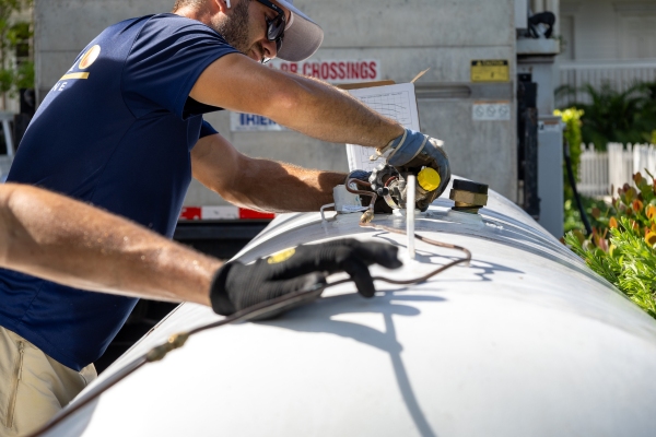 deBoer Propane fuel for backup generator