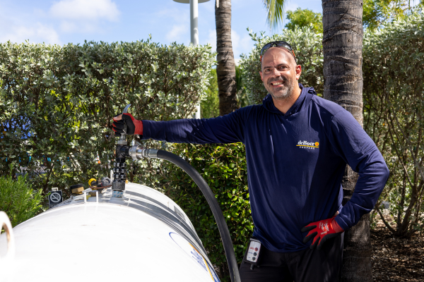 deBoer Propane tank refill