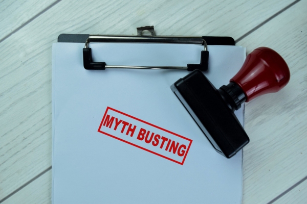 myth busting red stamp on paper depicting Common Misunderstandings About the 80% Fill Rule of propane refill