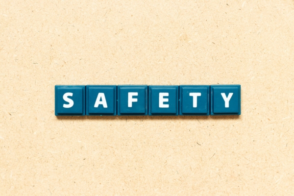 safety spelled using letter chips depicting propane