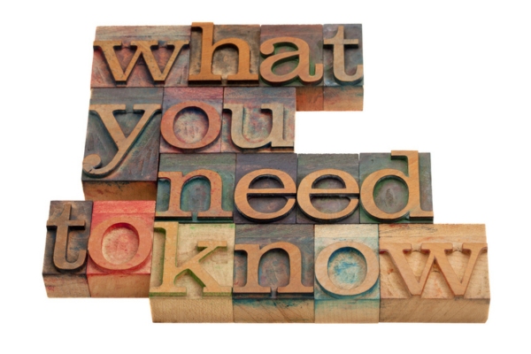 what you need to know spelled using wooden letterpress depicting Propane Guidance for New Users