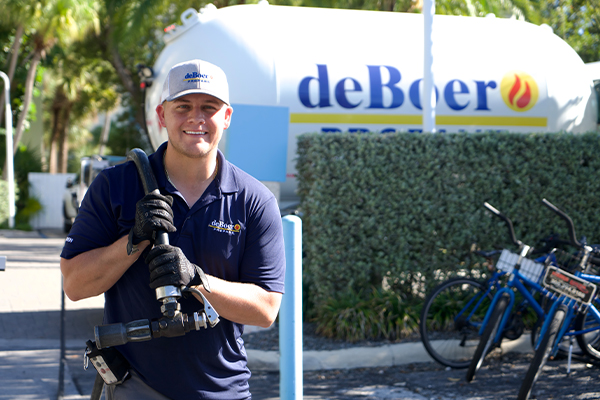 florida keys propane fuel supplier and propane tank installation and deBoer Propane