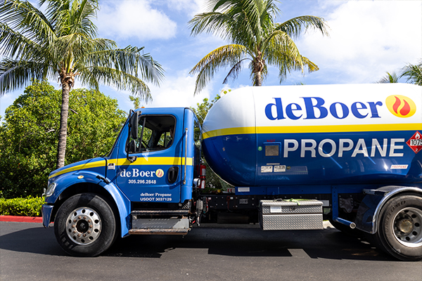 propane supplier in the florida keys by deBoer Propane