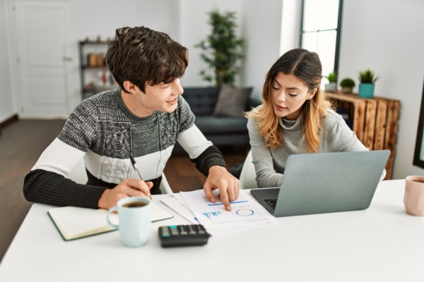young couple Estimating Household Propane Consumption