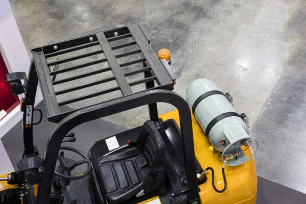 forklift powered by propane