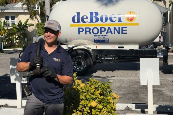 propane delivery by deBoer Propane